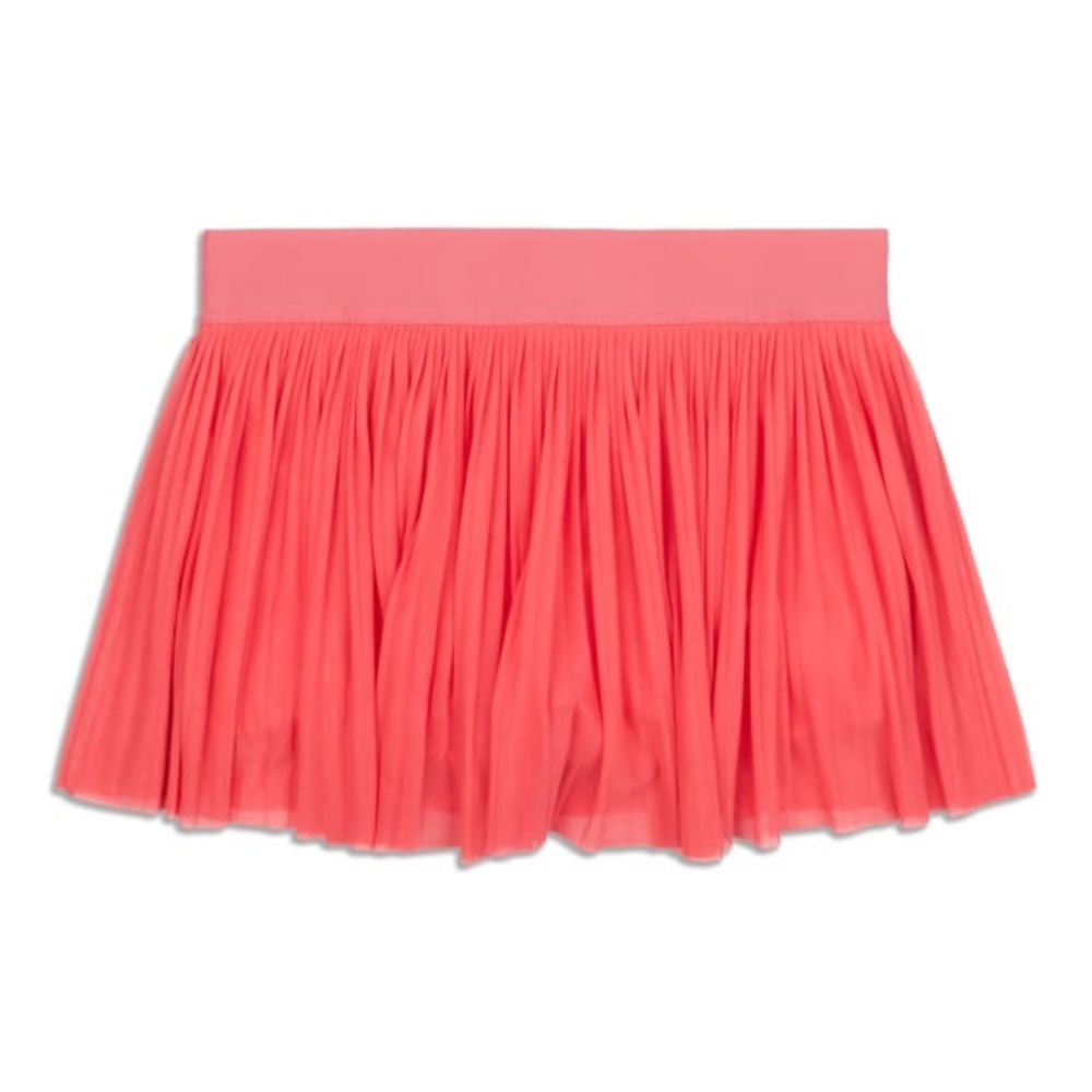 LULUEMON-Mesh Pleats Mid-Rise Mini Tennis Skirt